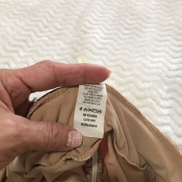 K TOO DRESS BEIGE COCKTAIL DRESS - Picture 5 of 5